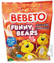 Bebeto 80g Funny bears