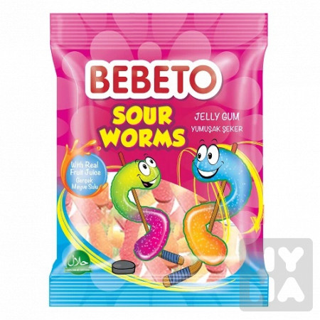 detail Bebeto želé 80g Worms