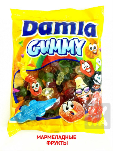 Damla gummy fruits 1kg