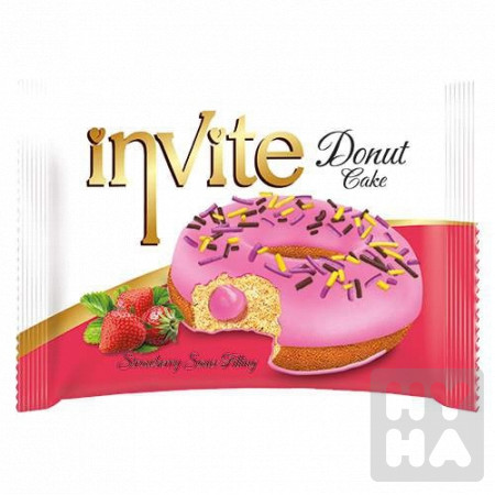 detail Invite donut cake 240g Jahoda