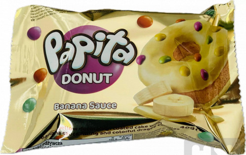 Papita donut 40gx24ks banan