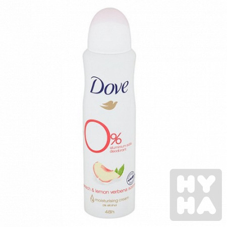 detail Dove deodorant 150ml Peach