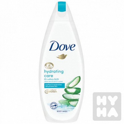 Dove sprchový gel 250ml Aloe vera s břízovou vodou