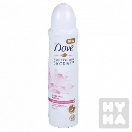 detail Dove Deodorant 150ml Glowing Ritual