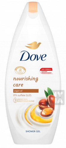 Dove spr.gel 250ml nourishing care oil