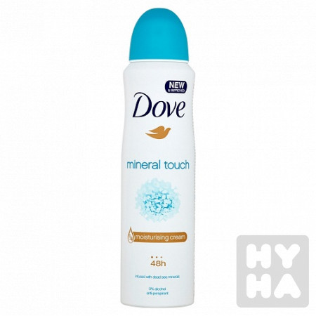 detail Dove deodorant 150ml Mineral touch