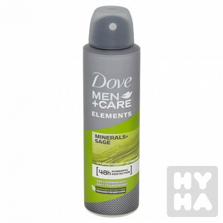 detail Dove deodorant 150ml Minerals sage