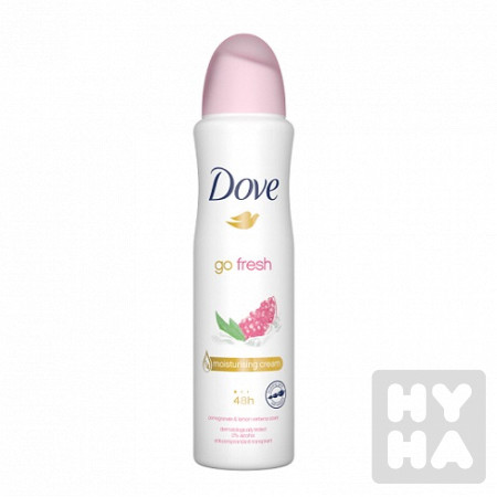 detail Dove deodorant 150ml Go fresh