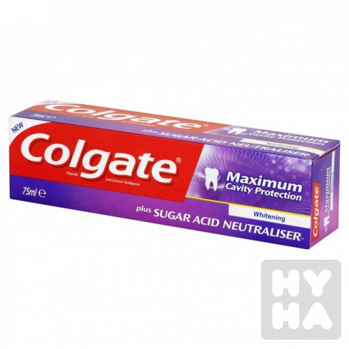Colgate 75ml maximum cavity protection whitening