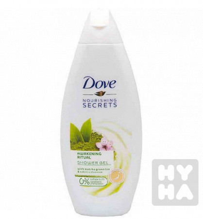 detail Dove sprchový gel 250ml Matcha & Sakura Blossom