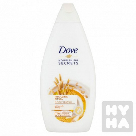 detail Dove sprchový gel 500ml Oat milk & Honey