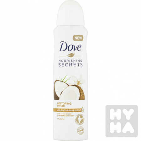 detail Dove dedorant 150ml Coconut & Jasmine