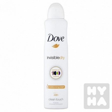 detail Dove deodorant 150ml Invisible dry