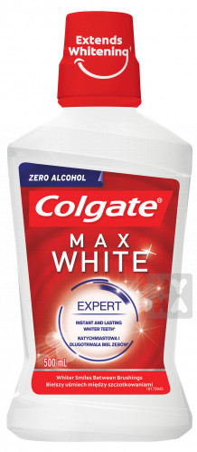Colgate ústní voda 500ml Max white