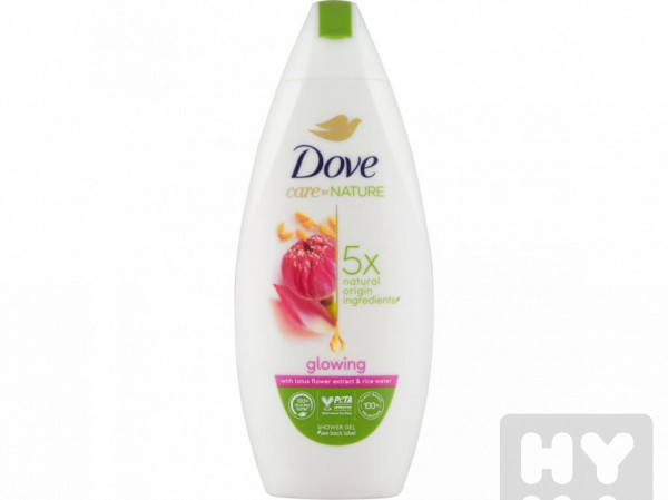 detail Dove sprchový gel 250ml Lotus flower a rice water
