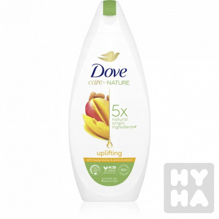detail Dove sprchový gel 250ml Mango butter a almond