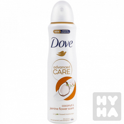 Dove deodorant 150ml coconut a jasmine