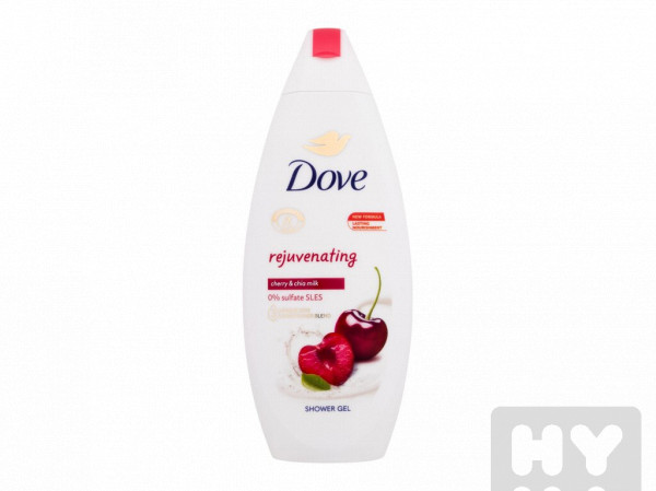 detail Dove sprchový gel 250ml Cherry a chia milk