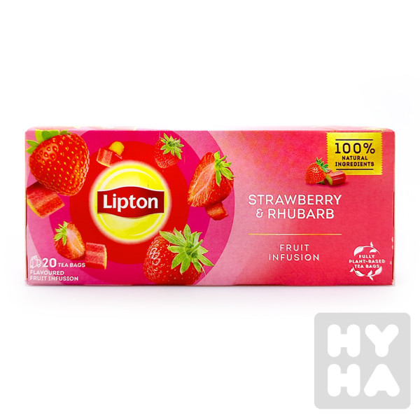 Lipton 20bags Strawberry a rhubarb