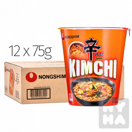 detail Nongshim kimchi kelimek 75g/12ks