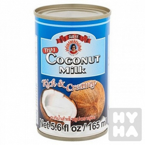 Coconut milk 165ml 17-19/ sua dua /48ks