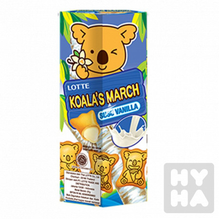 detail Lotte Koala 37g Vanilla milk