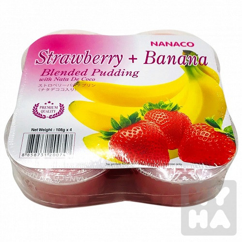 Thach vi 4x108g Strawberry + Banana