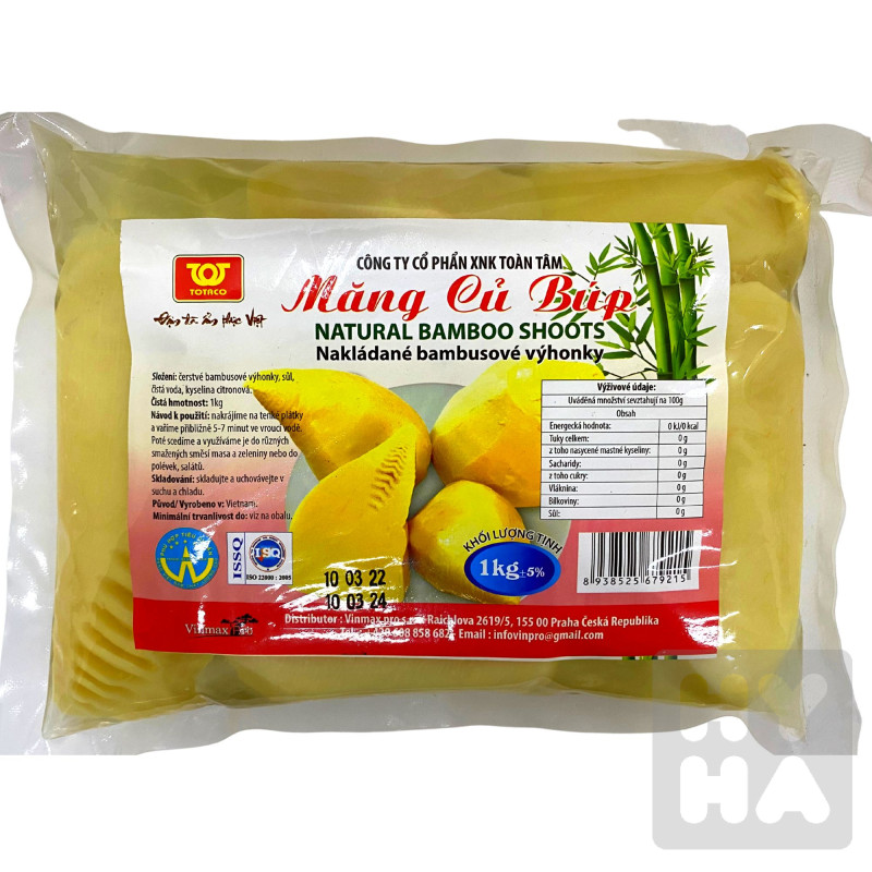 Totaco Mang Cu Bup 1kg bambusove vyhonky