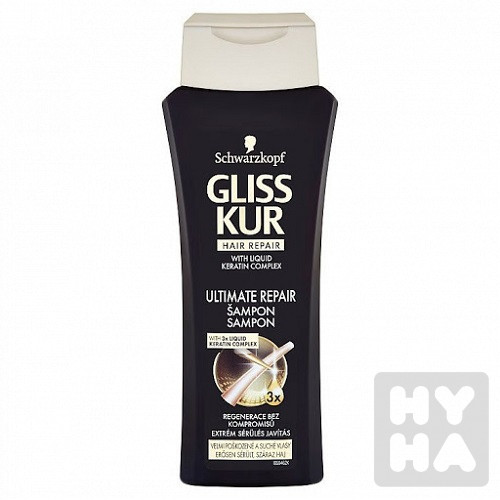 Gliss Kur šampón 250ml Ultimate repair