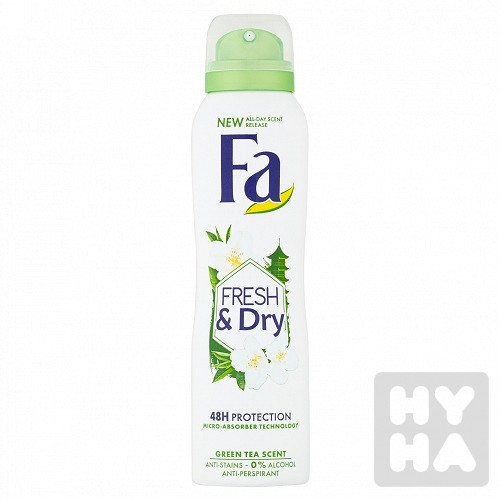 Fa deodorant 150ml Fresh & dry green tea