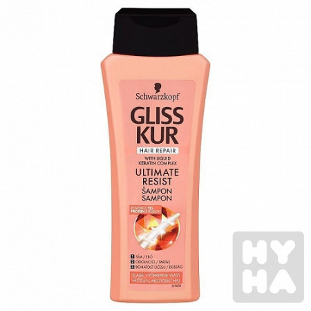 detail Gliss Kur šampón 250ml Ultimate resist