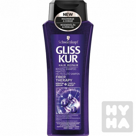 detail Gliss Kur šampón 250ml Fiber therapy