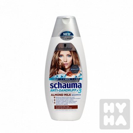 detail Schauma šampón 400ml Almond milk