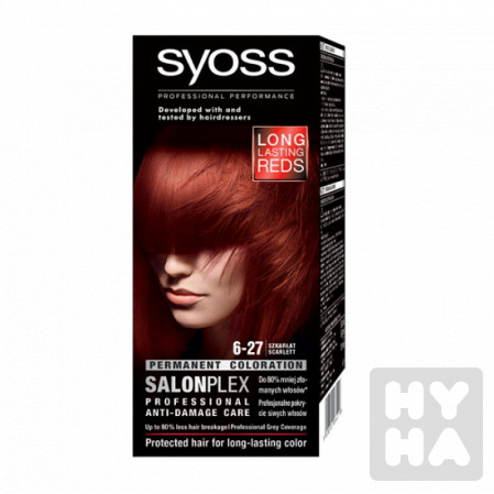 detail Syoss barva na vlasy 5-8