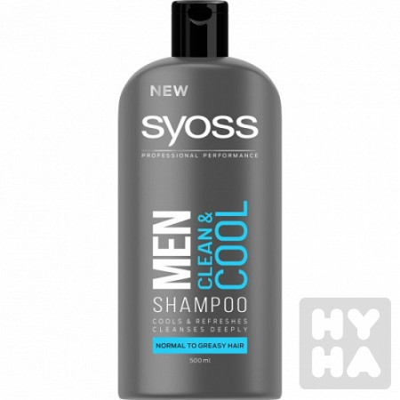 detail Syoss šampón 500ml Clean cool