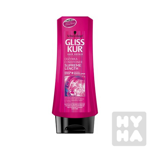 Gliss Kur kondicionér 200ml Supreme length