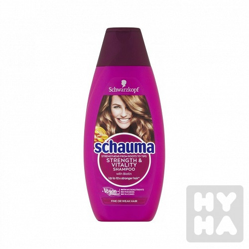 Schauma šampón 400ml Strength a vitality
