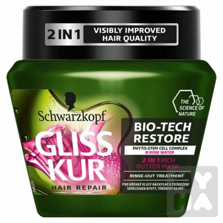 detail Gliss Kur maska na vlasy 300ml Bio-tech restore