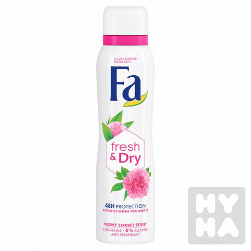 Fa deodorant 150ml Fresh & Dry Peony sorbet