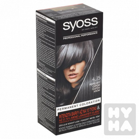 detail Syoss barva na vlasy 4-15