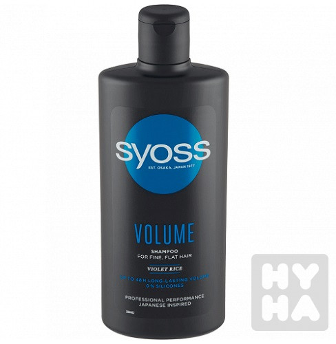 Syoss šampón 440ml Volume