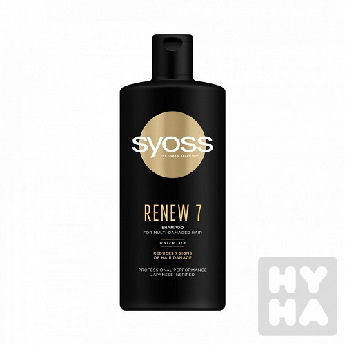 Syoss šampón 440ml Renew 7