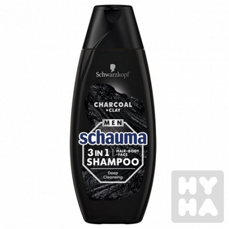 detail Schauma šampón 400ml 3in1 Deep cleasing