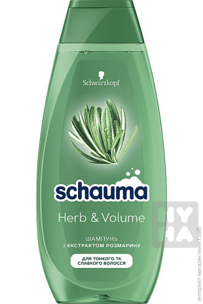 Schauma šampon 400ml Herbs a volume