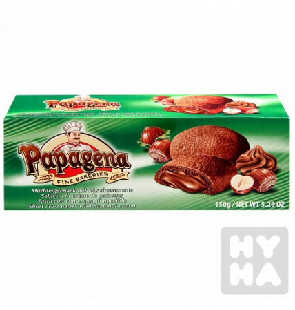 detail Papagena 150g Biscuits hazelnut cream