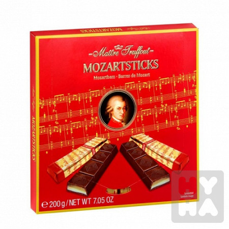 detail Maitre Truffout 200g Tyčinky hořké čokolády