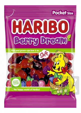 detail Haribo 80g Berry dream soft