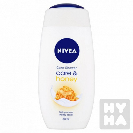 detail Nivea sprchový gel 250ml Care & Honey