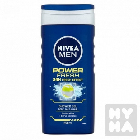 detail Nivea sprchový gel 250ml Power fresh