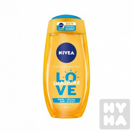 detail Nivea sprchový gel 250ml Love sunshine